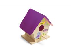 JCÉTÉ25 STANLEY JR. - CABANE D'OISEAUX À CONSTRUIRE ROSE